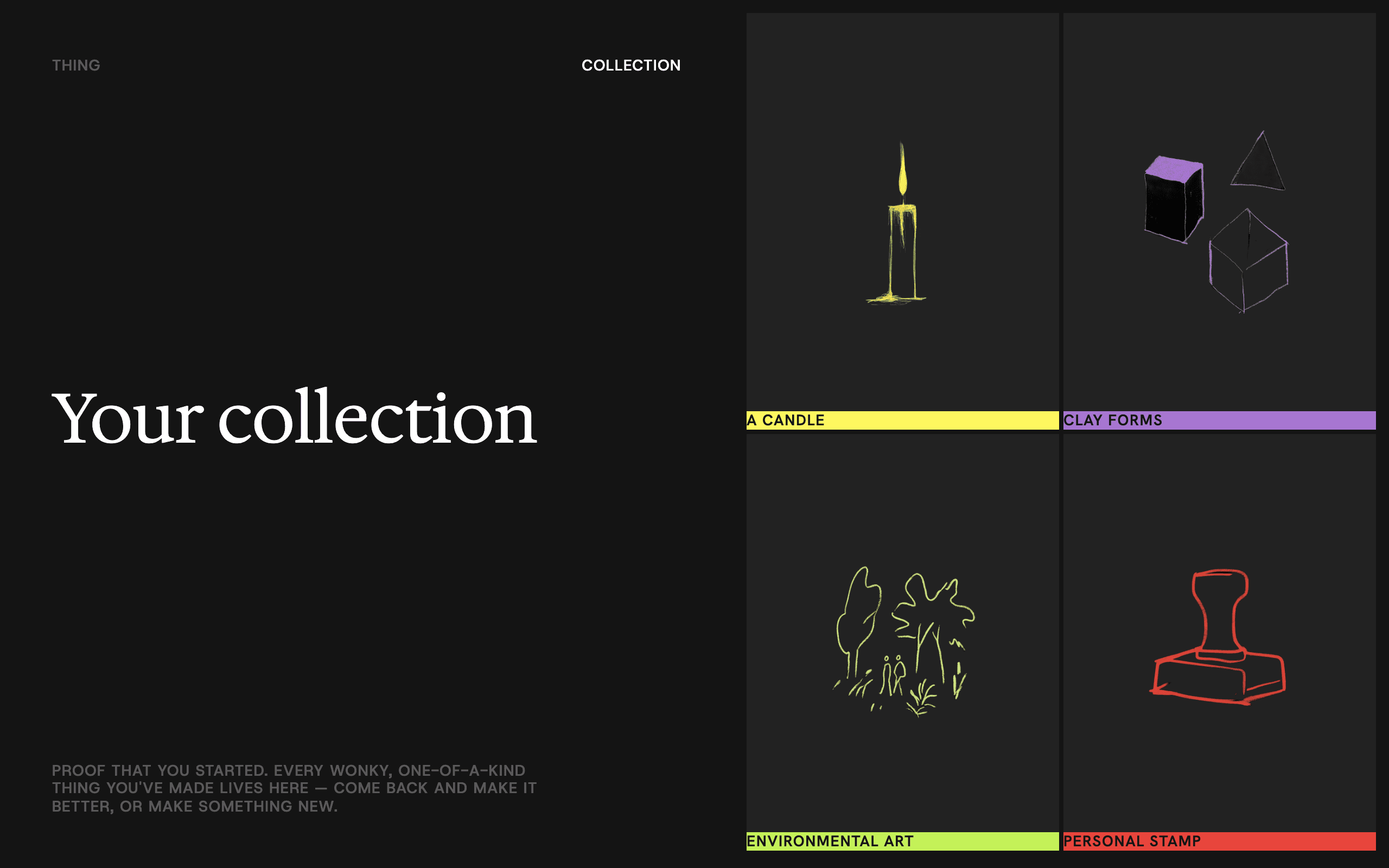 Collection Page