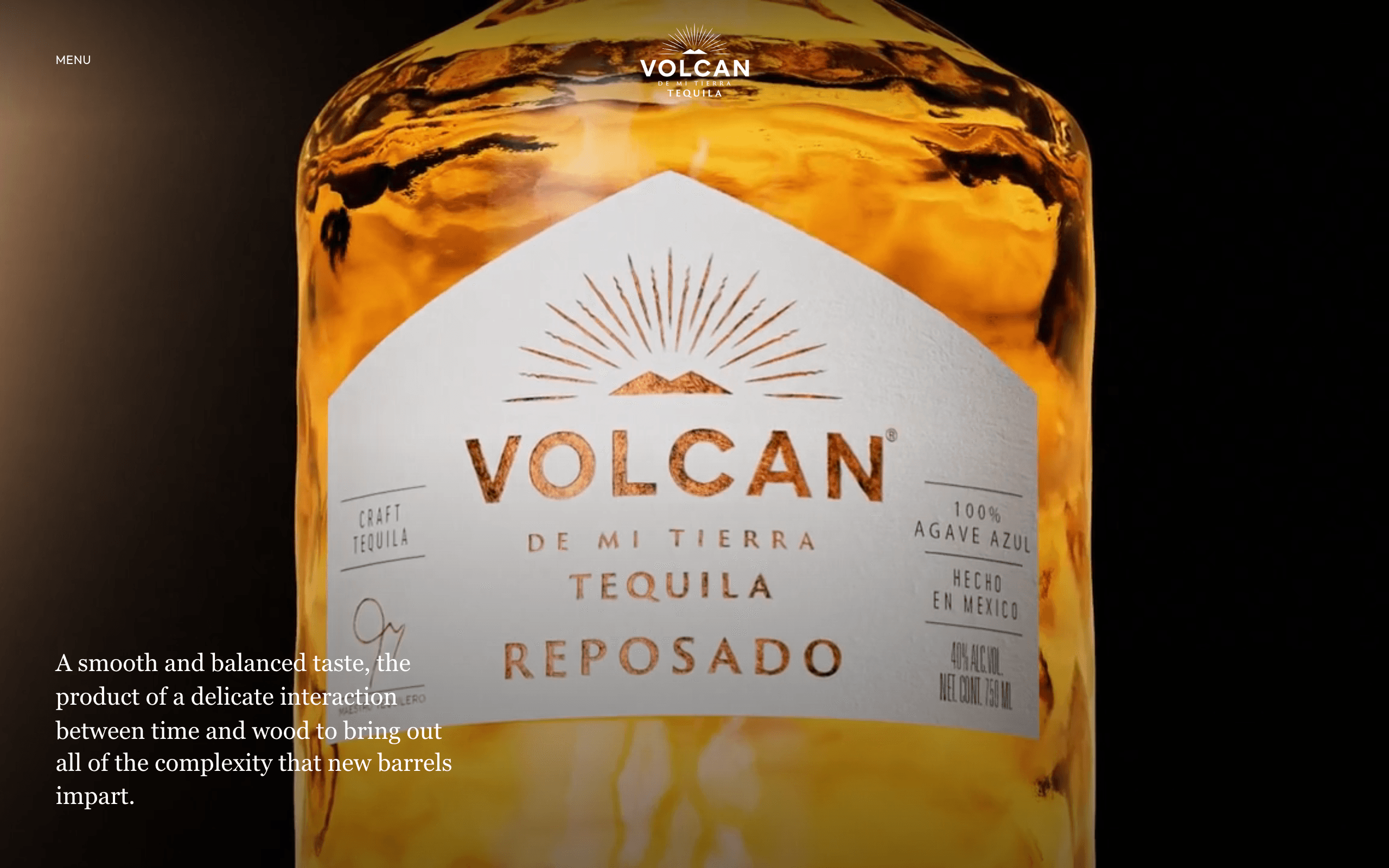 Reposado — label detail